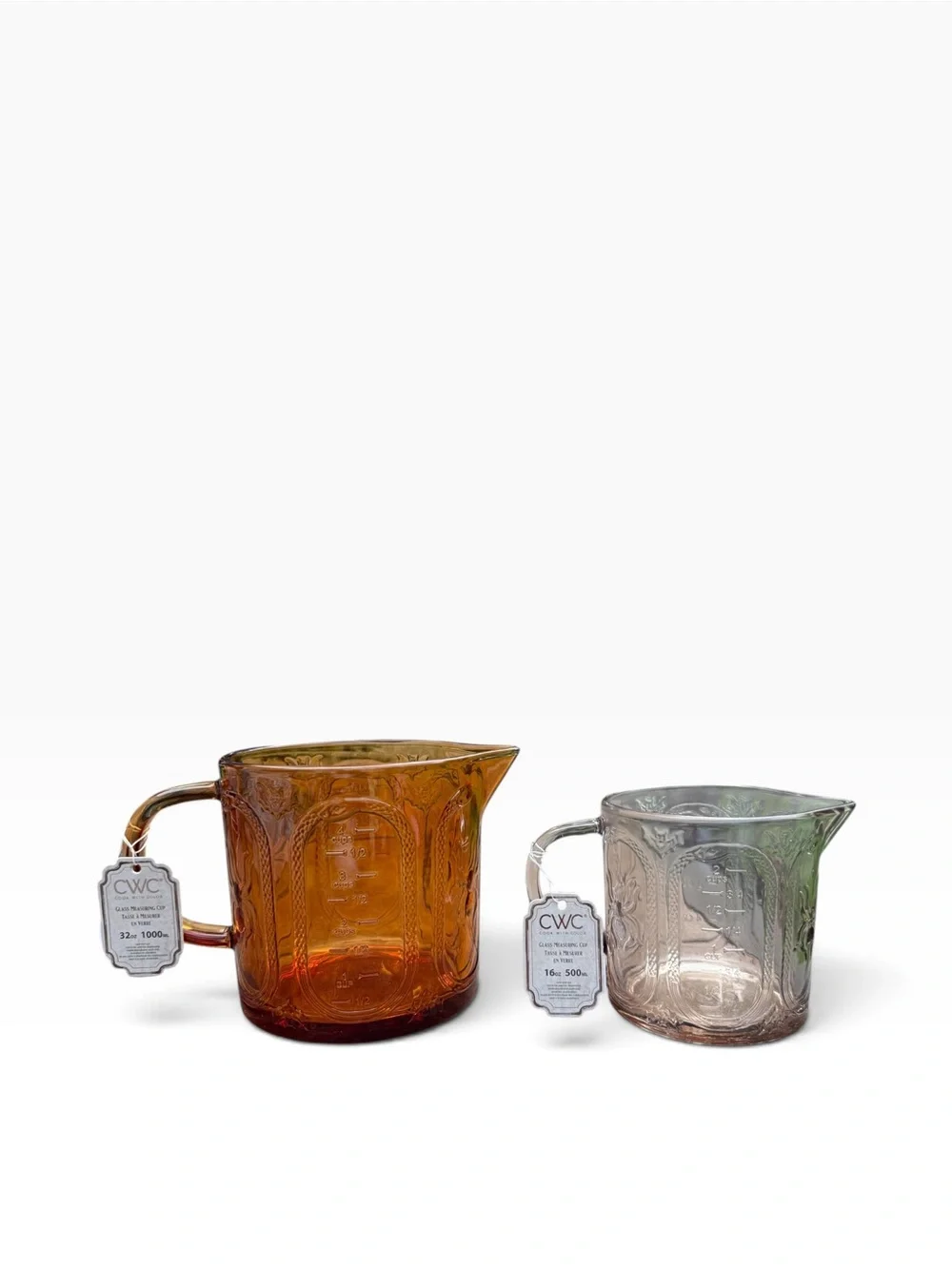 Cook with color CWC glass Halloween measuring cups NWT